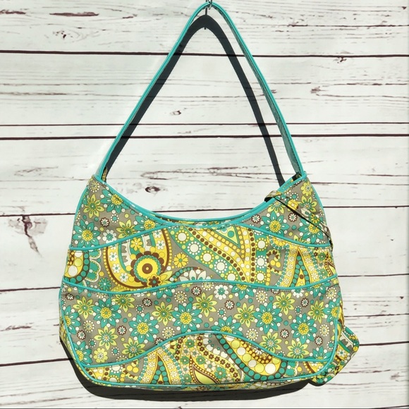 Vera Bradley Lemon Parfait Shoulder Bag - Picture 5 of 6